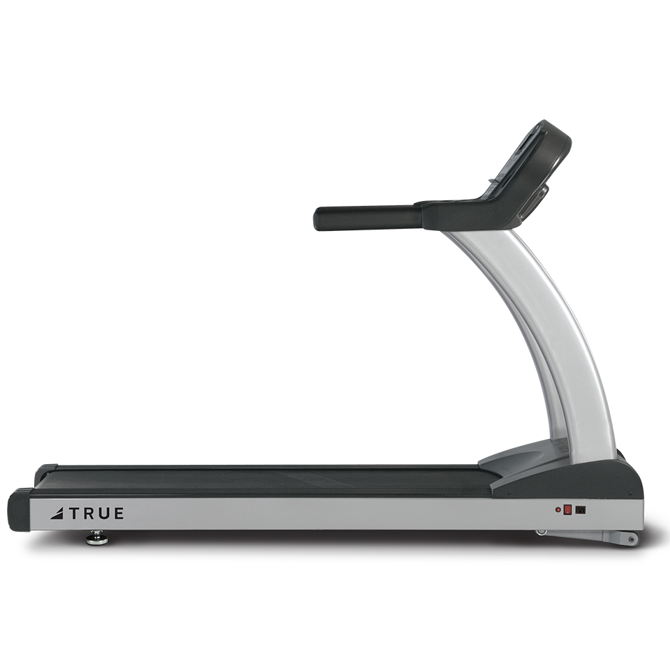 Vista laterale di TRUE PS900 Treadmill
