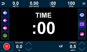 Time on Envision 9 Touchscreen Console