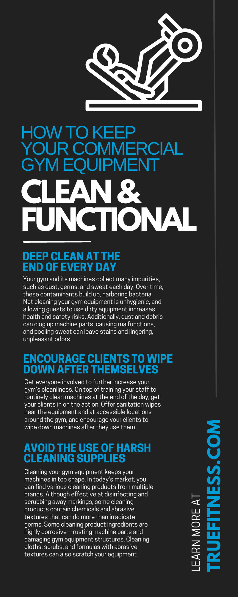 How To Keep Your Commercial Gym Equipment Clean & Functional