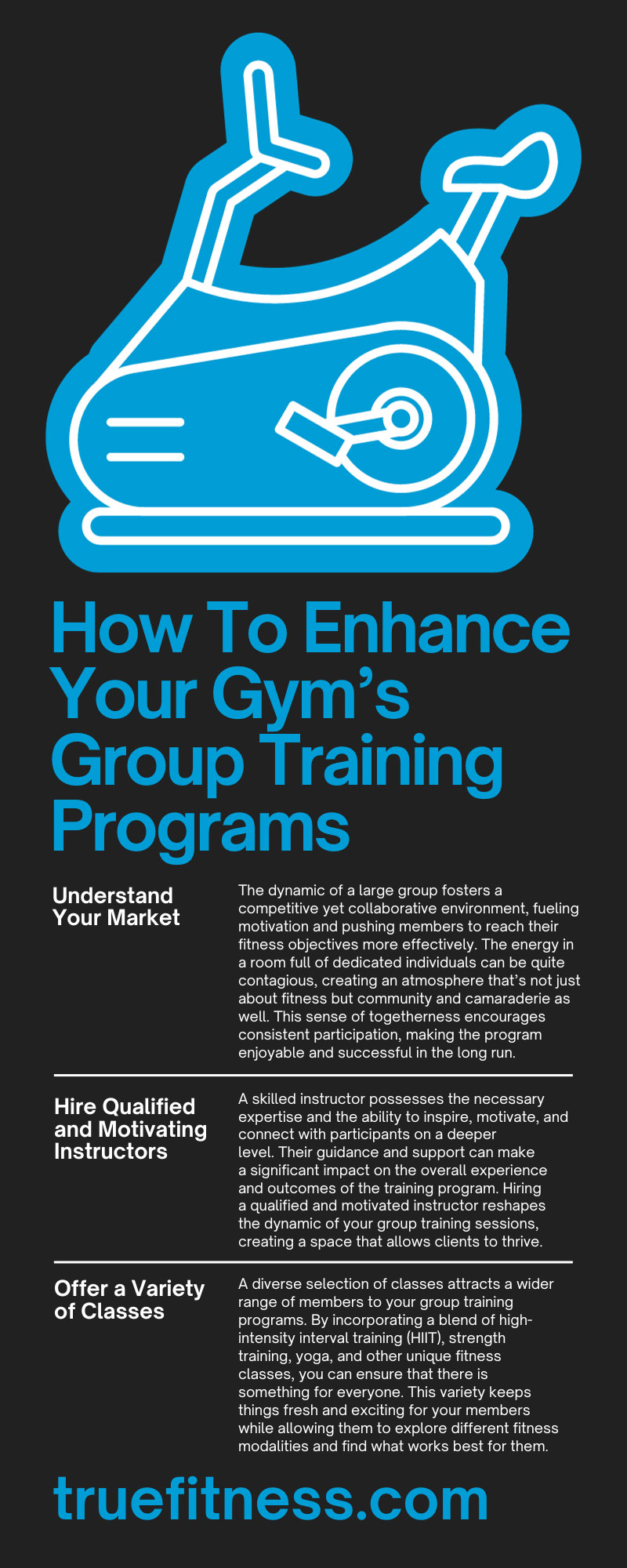 How To Enhance Your Gym's Group Training Programs